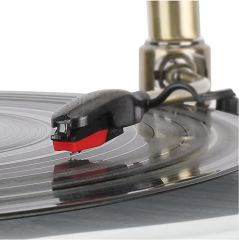 *ÜCRETSİZ KARGO Record Master – Wooden Classic Serisi RMJ-209C Pikap Beyaz – Radyo – Bluetooth – USB – 33, 45 Devir Plak Çalar - KARGO BEDAVA