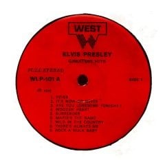 Elvis Presley Greatest Hits LP Plak