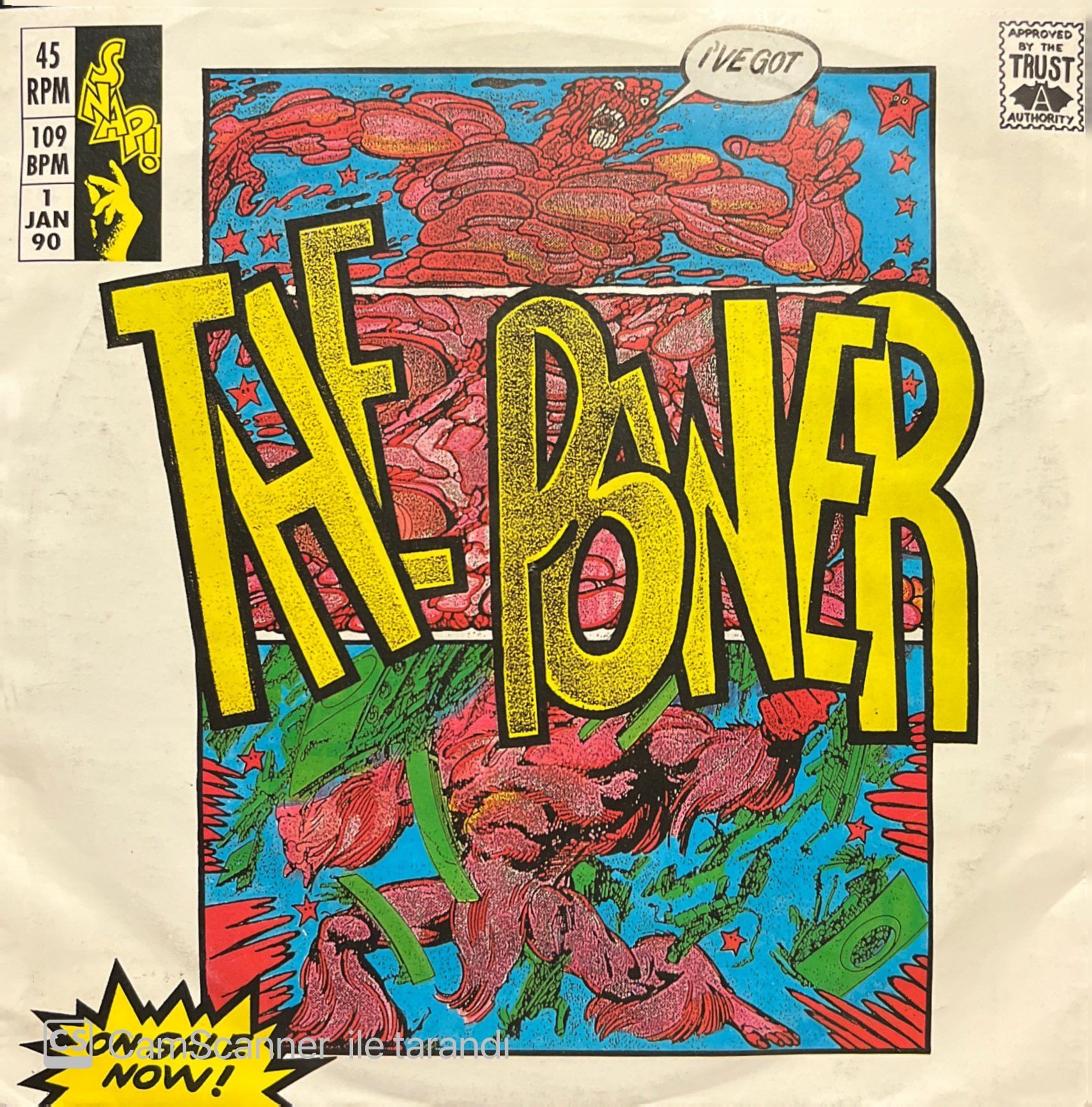 Snap The Power 45lik Plak