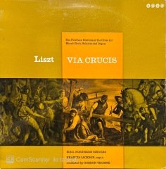 Liszt Via Crucis LP Klasik Plak