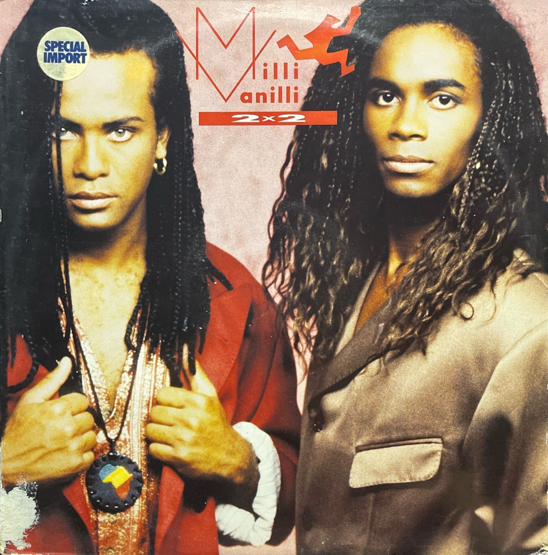 Milli Vanilli 2x2 Double LP Plak