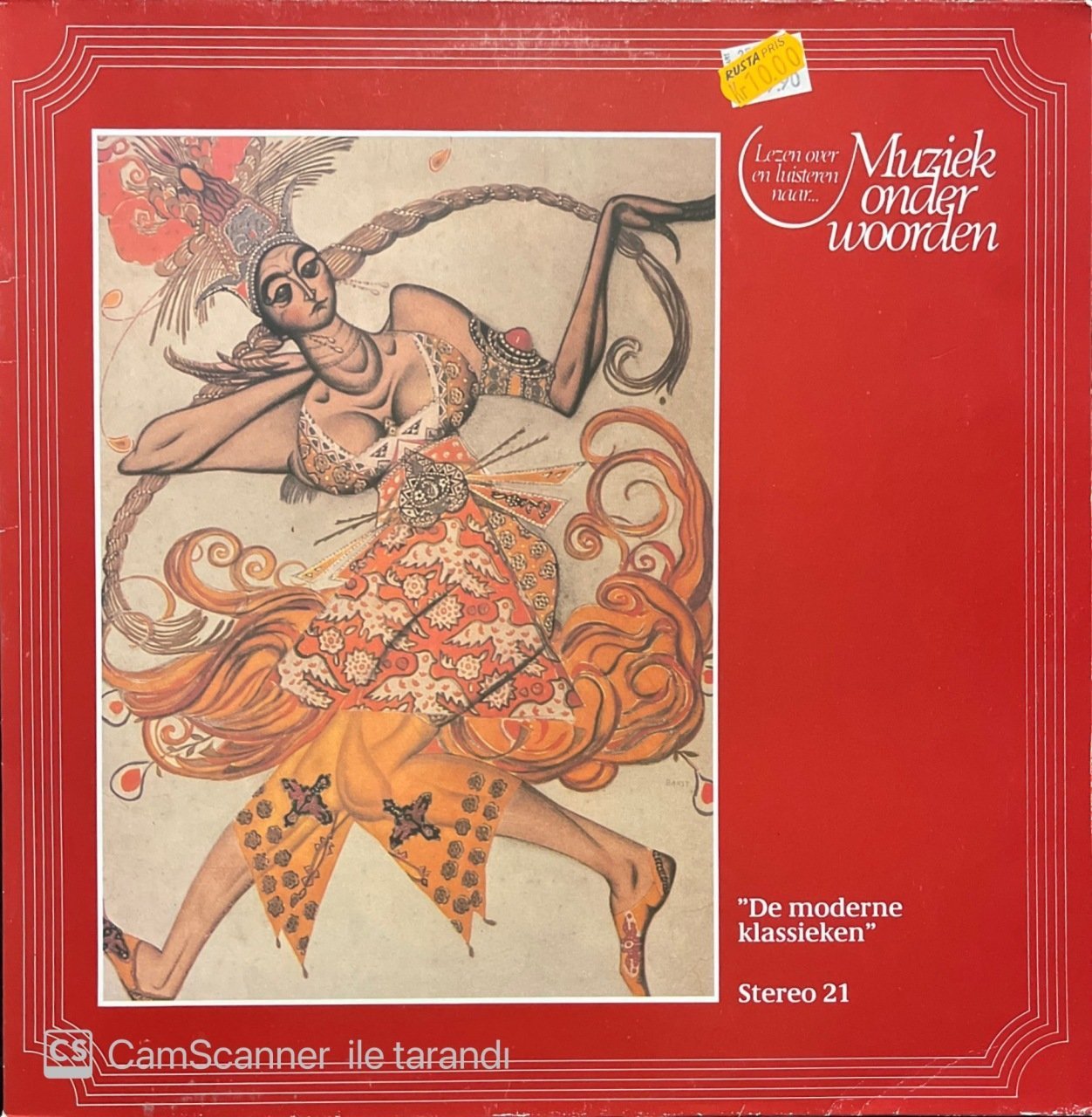 Muziek Onder Woorden De Moderne Klassieken LP Klasik Plak