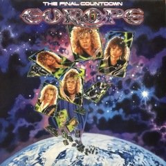 Europe The Final Countdown LP Plak