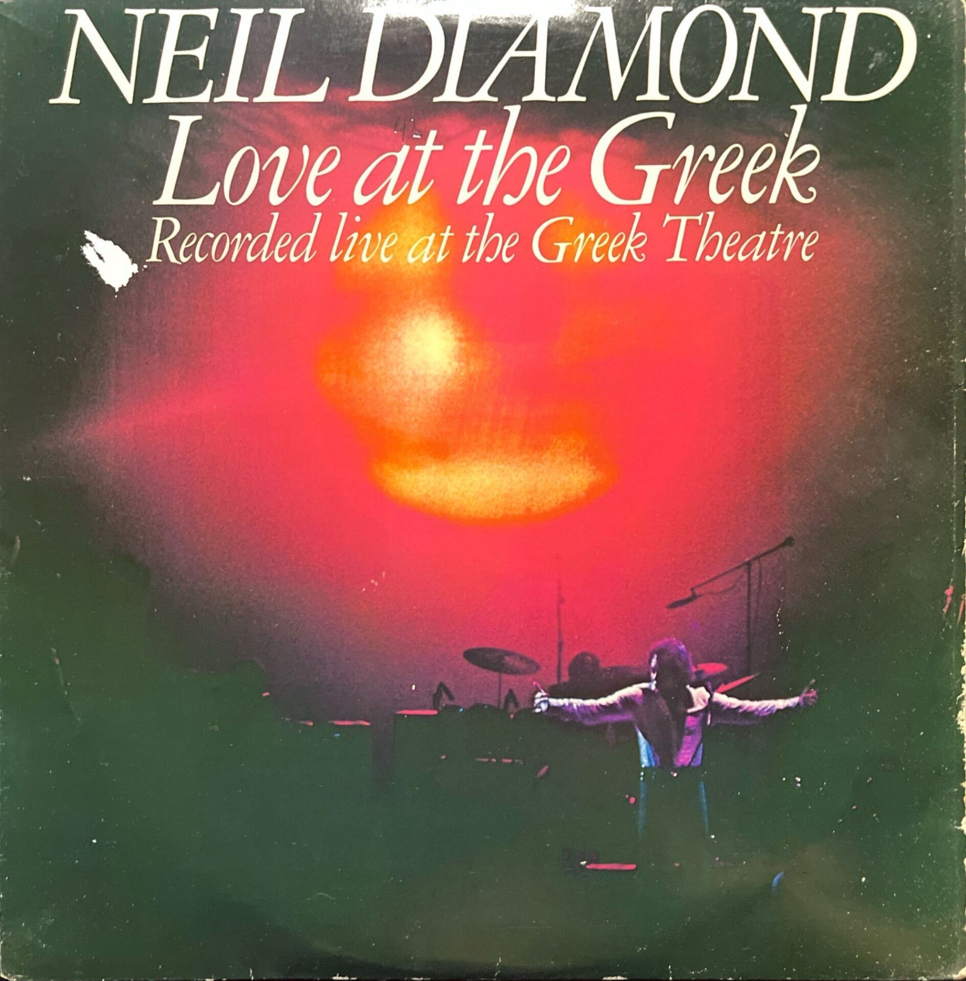 Neil Diamond Love At The Greek Double LP Plak