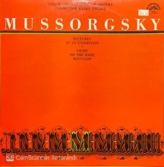 Mussorgsky Pictures At An Exhibition LP Klasik Plak