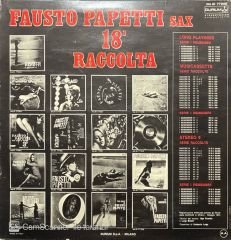 Fausto Papetti Sax 18a Raccolta LP Plak