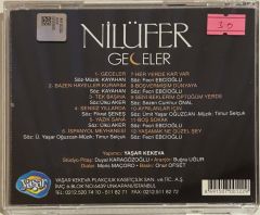 Nilüfer Geceler CD