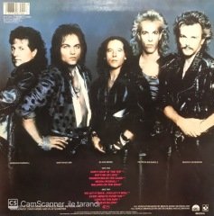 Scorpions Savage Amusement LP Plak