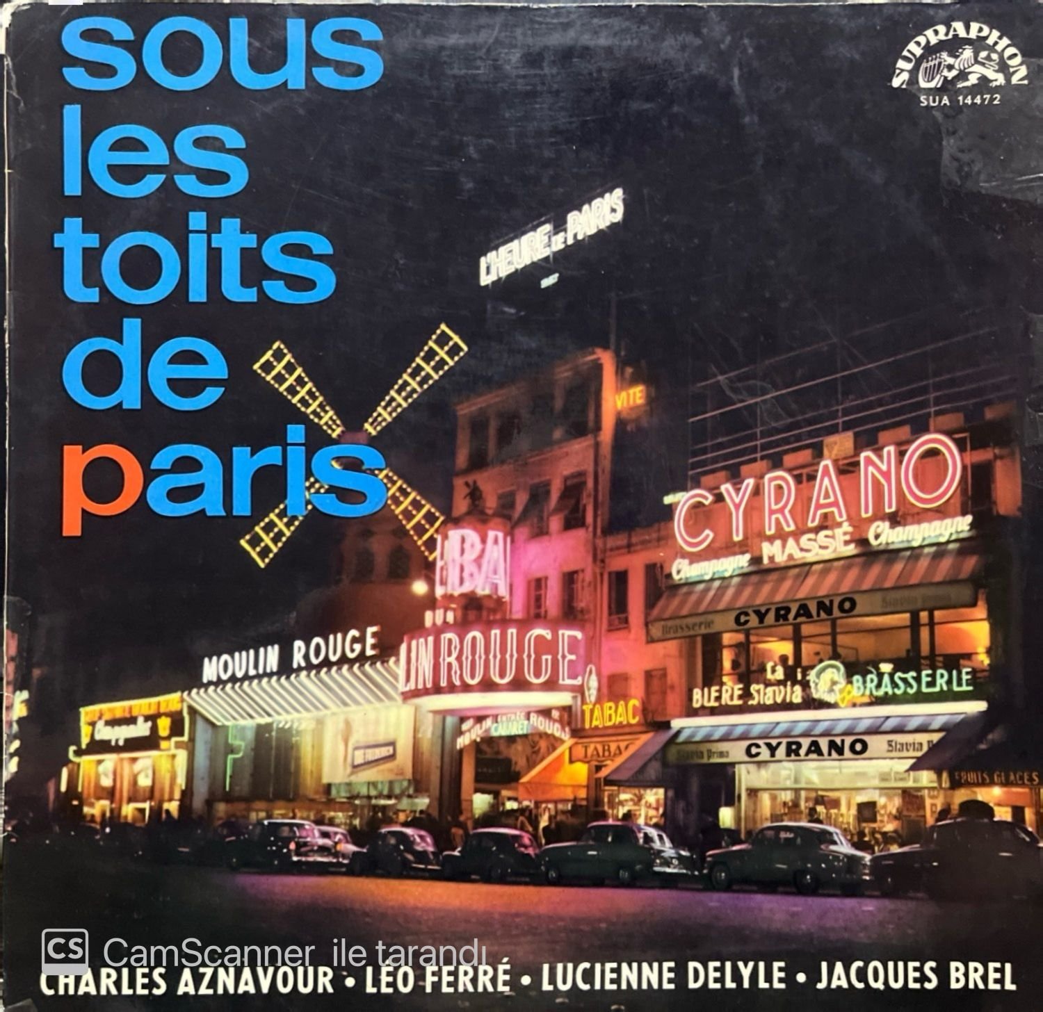 Sous Les Toits De Paris LP Plak