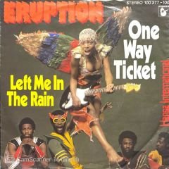 Eruption One Way Ticket 45lik Plak