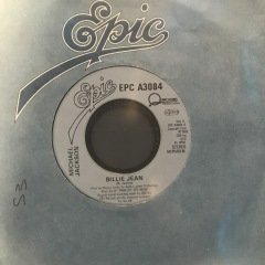 Michael Jackson Billie Jean 45lik Plak