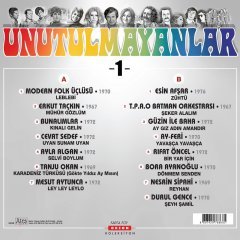 Unutulmayanlar 1 LP Plak