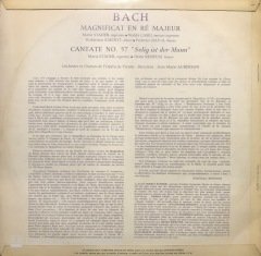 J. S. Bach Magnificat LP Klasik Plak