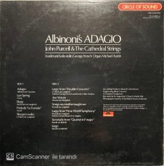 Albinoni's Adagio John Purcell LP Klasik Plak