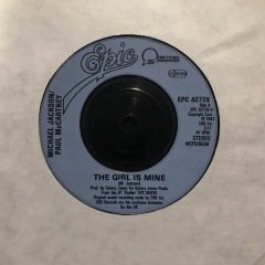 Michael Jackson The Girl Is Mine 45lik Plak