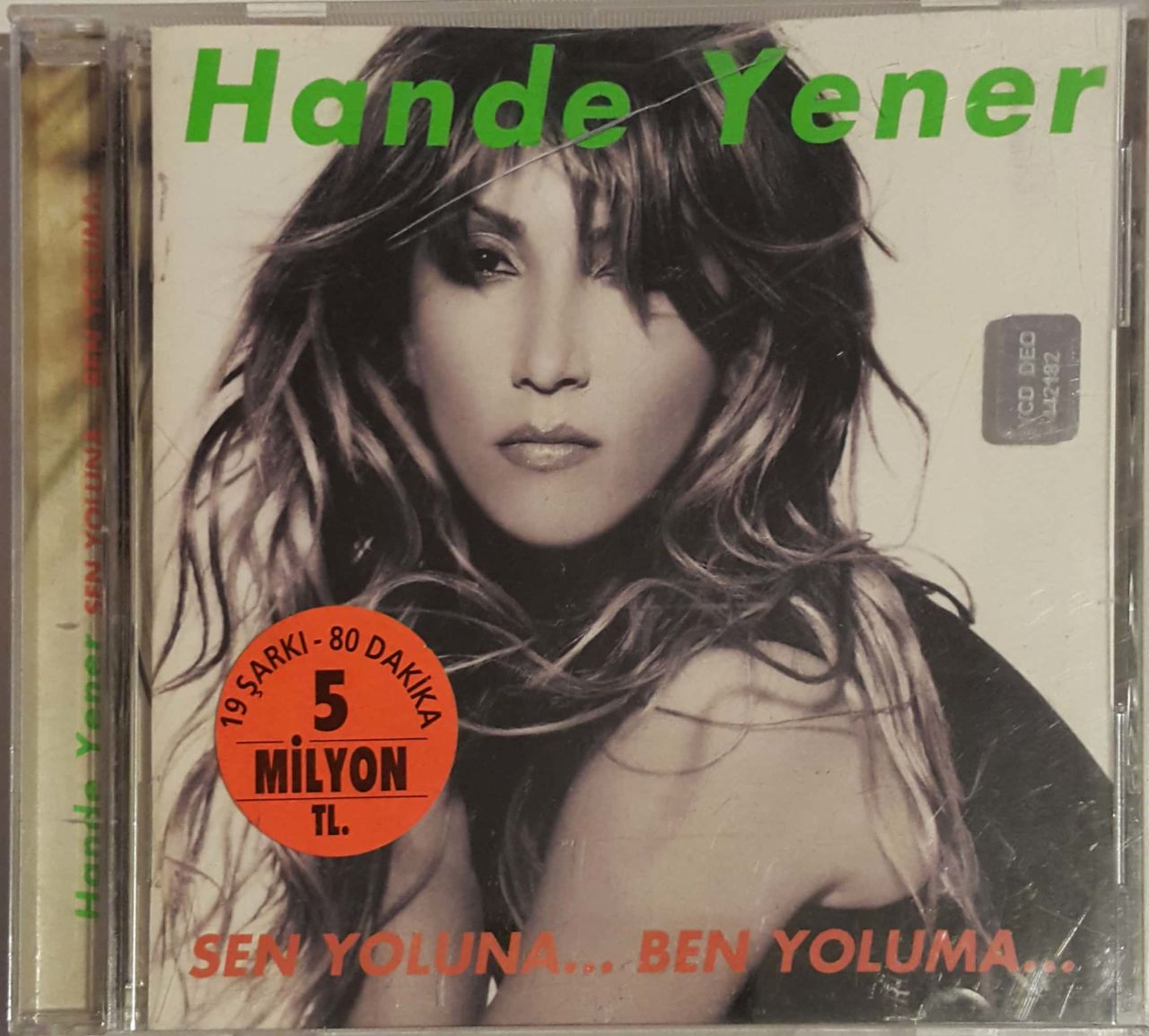 Hande Yener Sen Yoluna Ben Yoluma CD