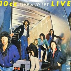 10CC Live And Let Live Double LP Plak