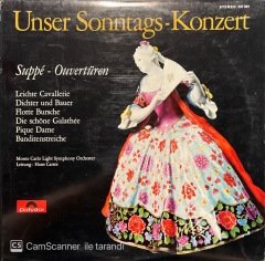 Unser Sonntags Konzert LP Klasik Plak