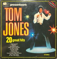 Tom Jones 20 Greatest Hits LP Plak