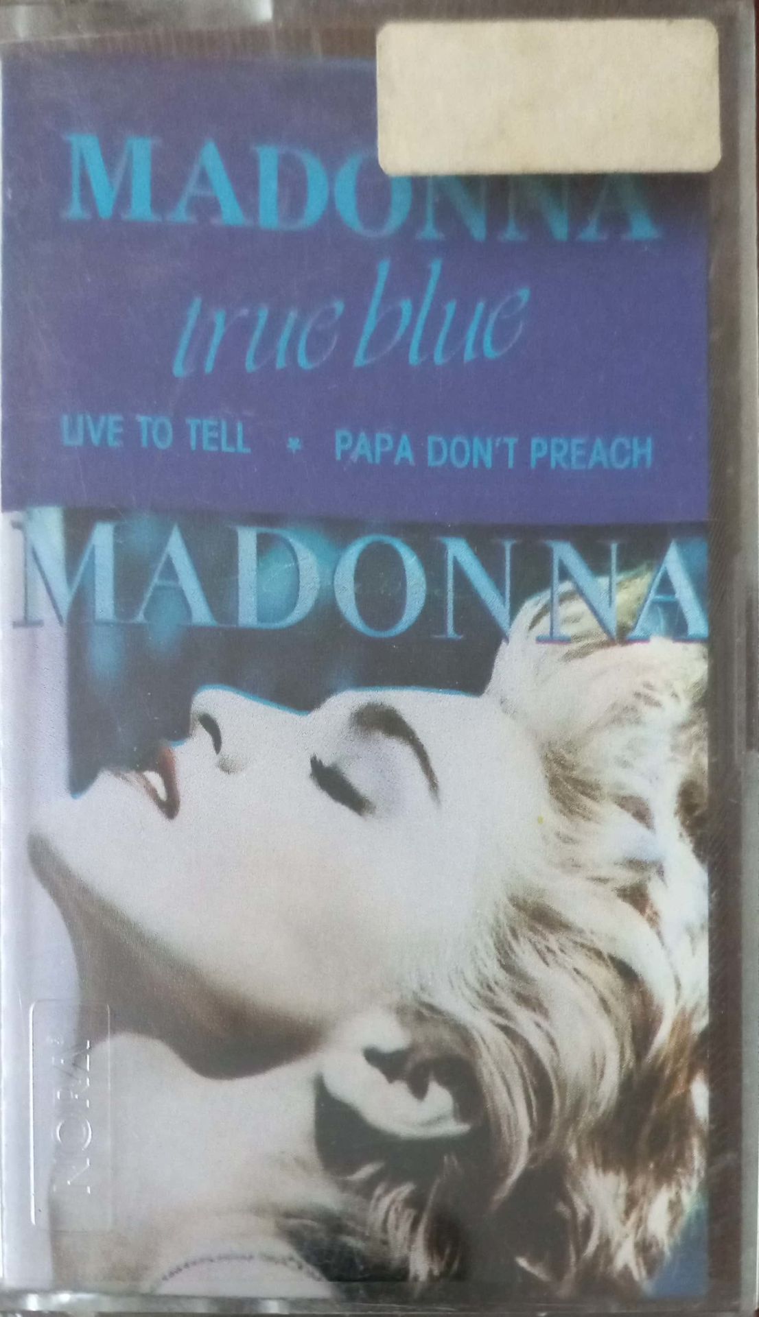 Madonna True blue Live To Tell Papa Don't Preach Kaset