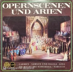 Opernscenen Und Arien Carmen Aida Nabucco LP Klasik Plak