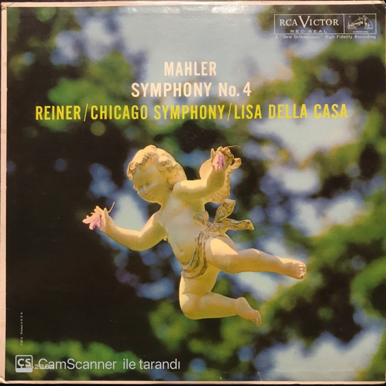 Mahler Symphony No.4 LP Klasik Plak
