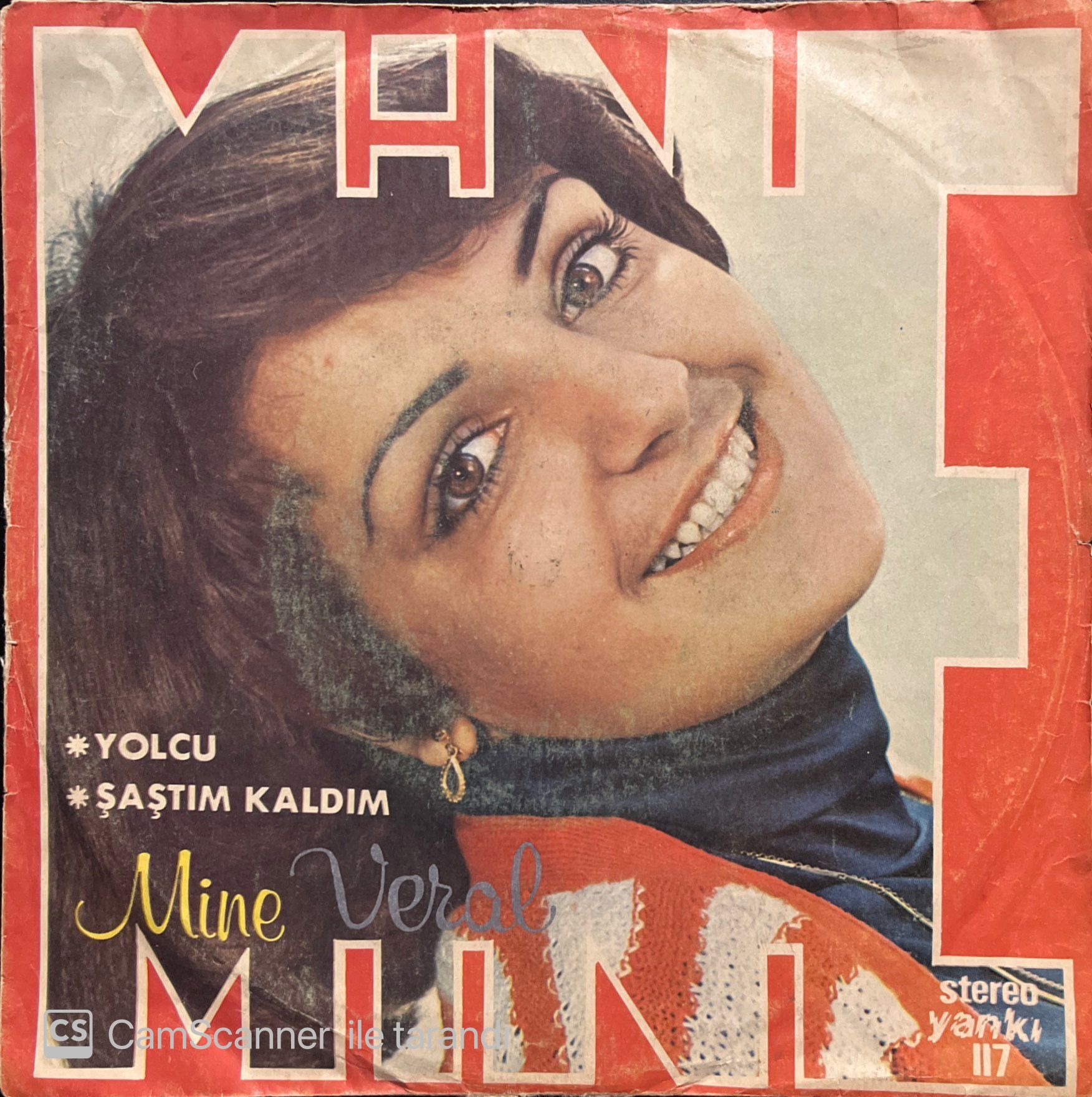 Mine Veral Yolcu 45lik Plak