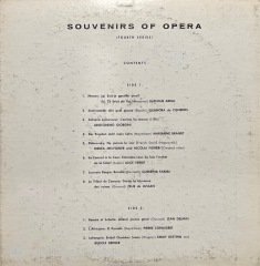 Souvenirs Of Opera Fourth Series LP Klasik Plak