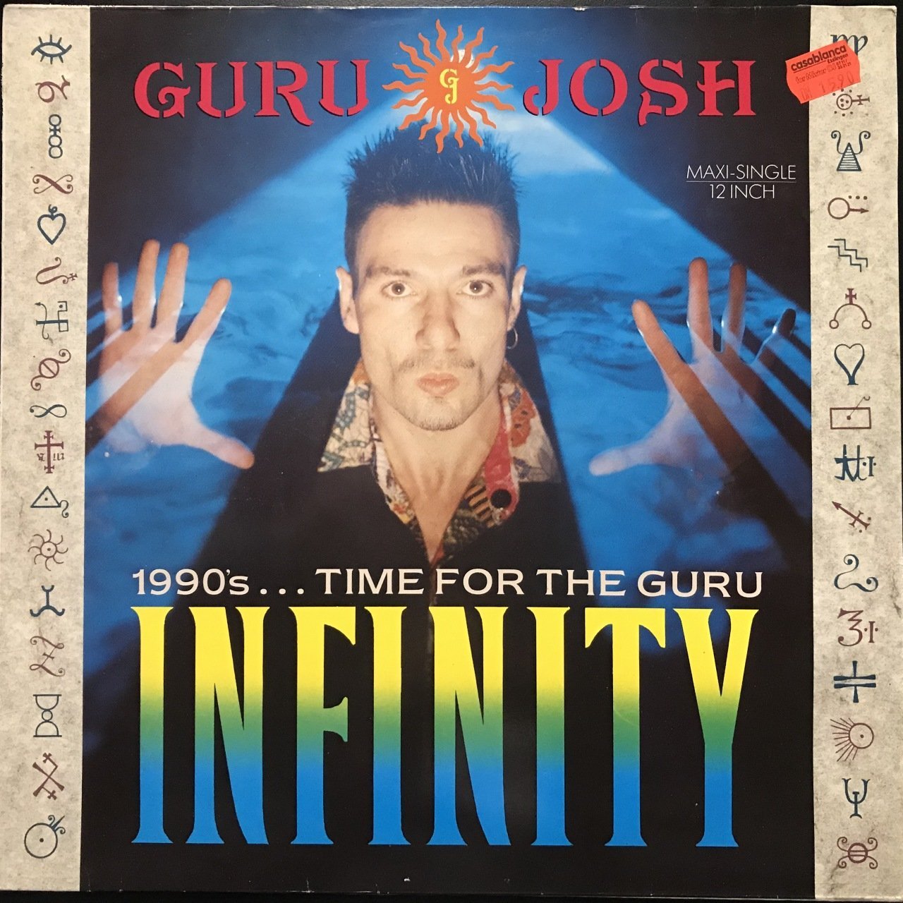 Guru Josh Infinity Maxi Single LP Plak