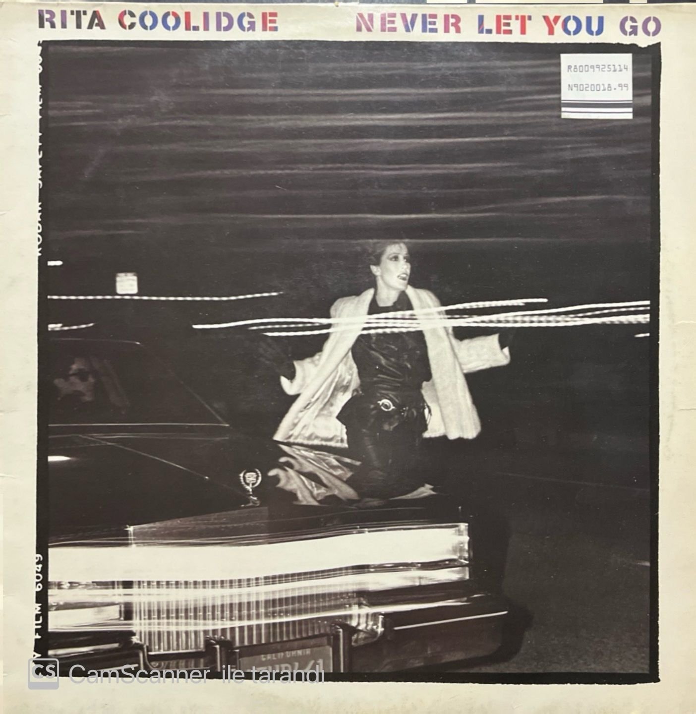 Rita Coolidge Never Let You Go LP Plak