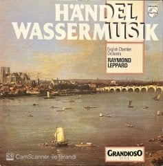 Handel Wassermusik Raymond Leppard LP Klasik Plak