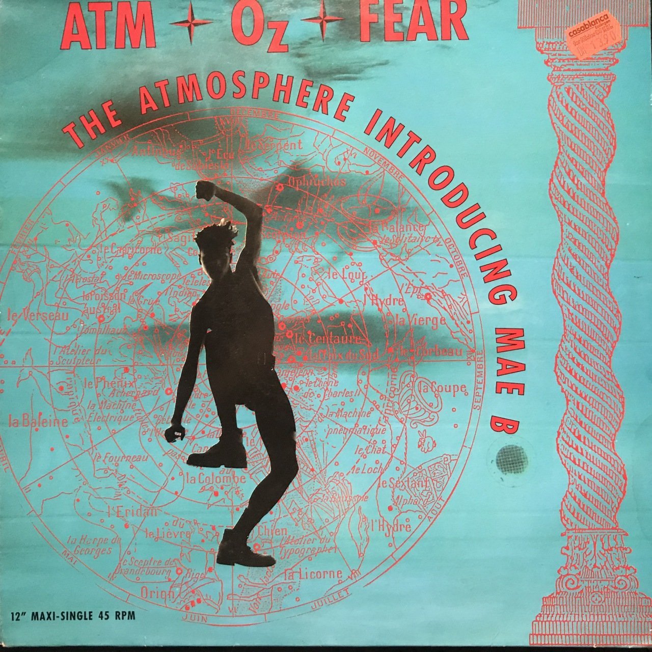 The Atmosphere Introducing Mae B ATM-OZ-FEAR Maxi Single LP Plak