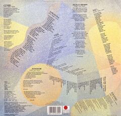 Matia Bazar Melancholia LP Plak