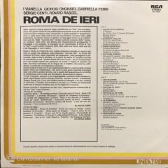 Roma De Ieri LP Klasik Plak