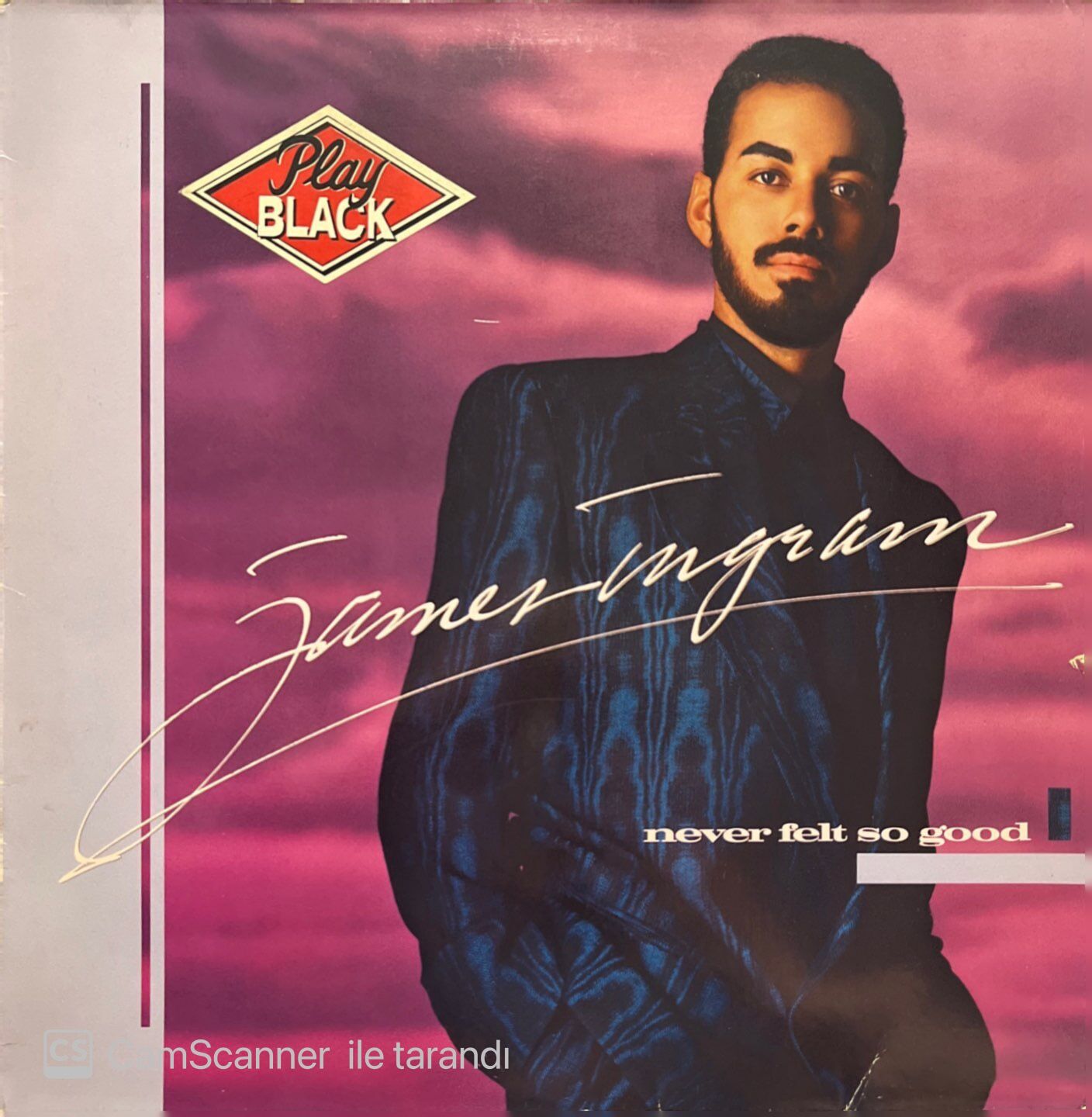 James Ingram Never Felt So Good LP Plak