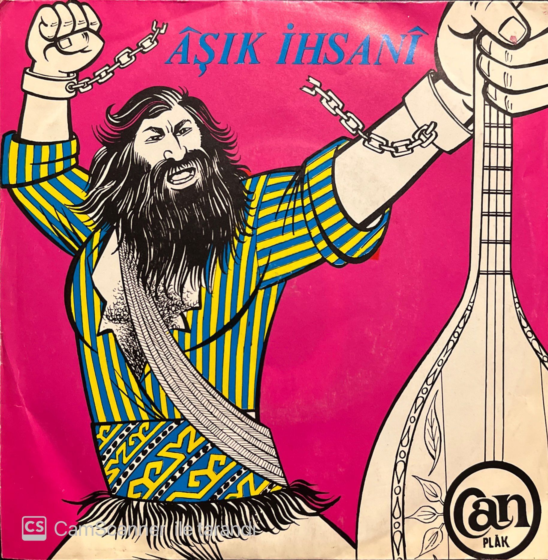 Aşık İhsani Üç Kişi Bir Tabuttayız 45lik Plak