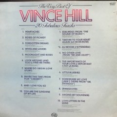 The Very Best Of Vince Hill LP Plak
