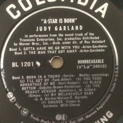 Judy Garland A Star Is Born 1 LP Box Set Plak