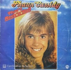 Shaun Cassidy That's Rock 'N' Roll LP Plak