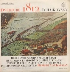 Tchaikovsky Overture 1812 LP Klasik Plak