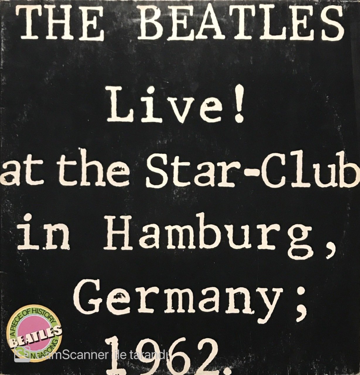 The Beatles Live Double LP Plak