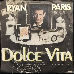 Ryan Paris Dolce Vita 45lik Plak