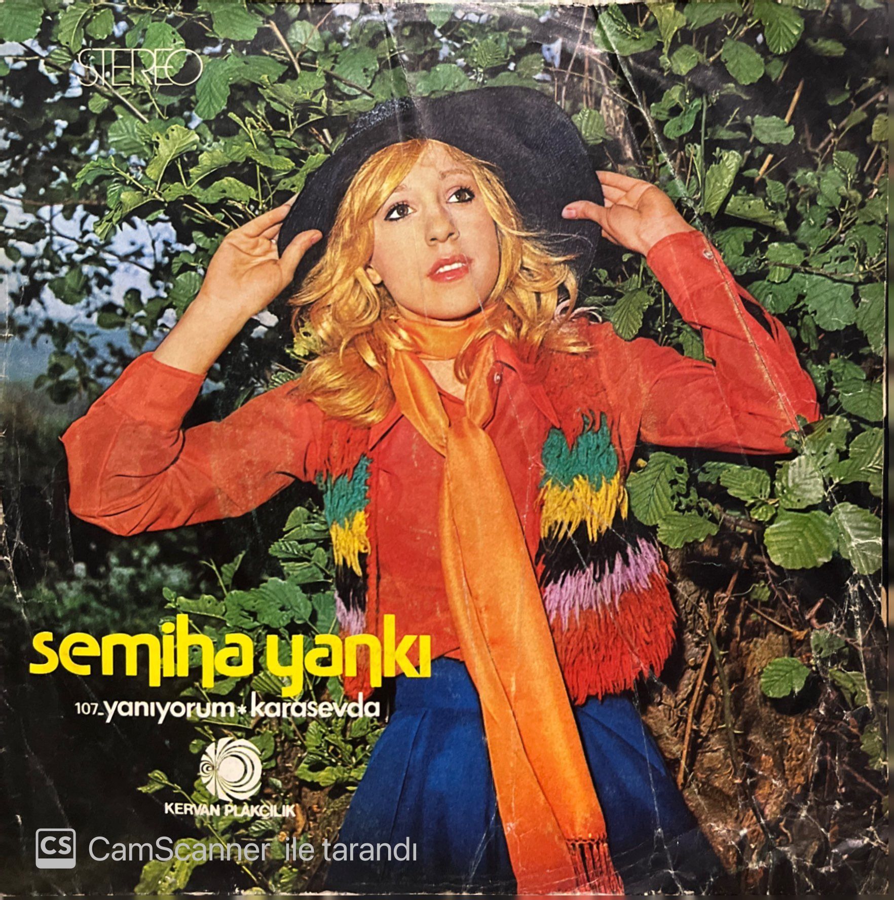 Semiha Yankı Yanıyorum 45lik Plak
