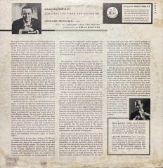 Khachaturian Concerto For Piano Orchestra LP Klasik Plak