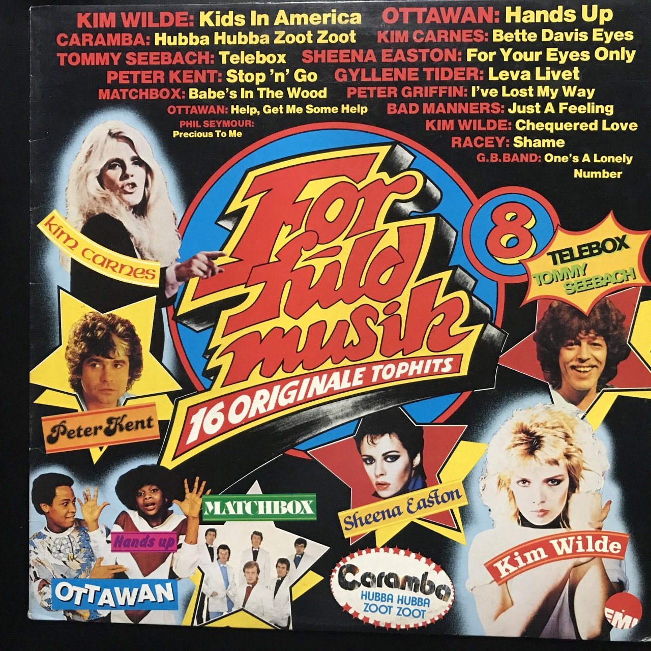 For Fuld Musik Vol.8 LP Plak