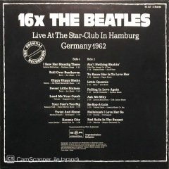 16X The Beatles Live LP Plak