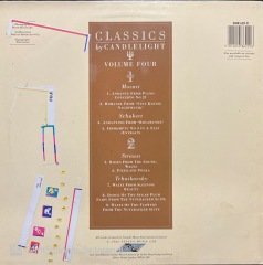 Classics By Candlelight Volume Four Mozart Tchaikovsky LP Klasik Plak