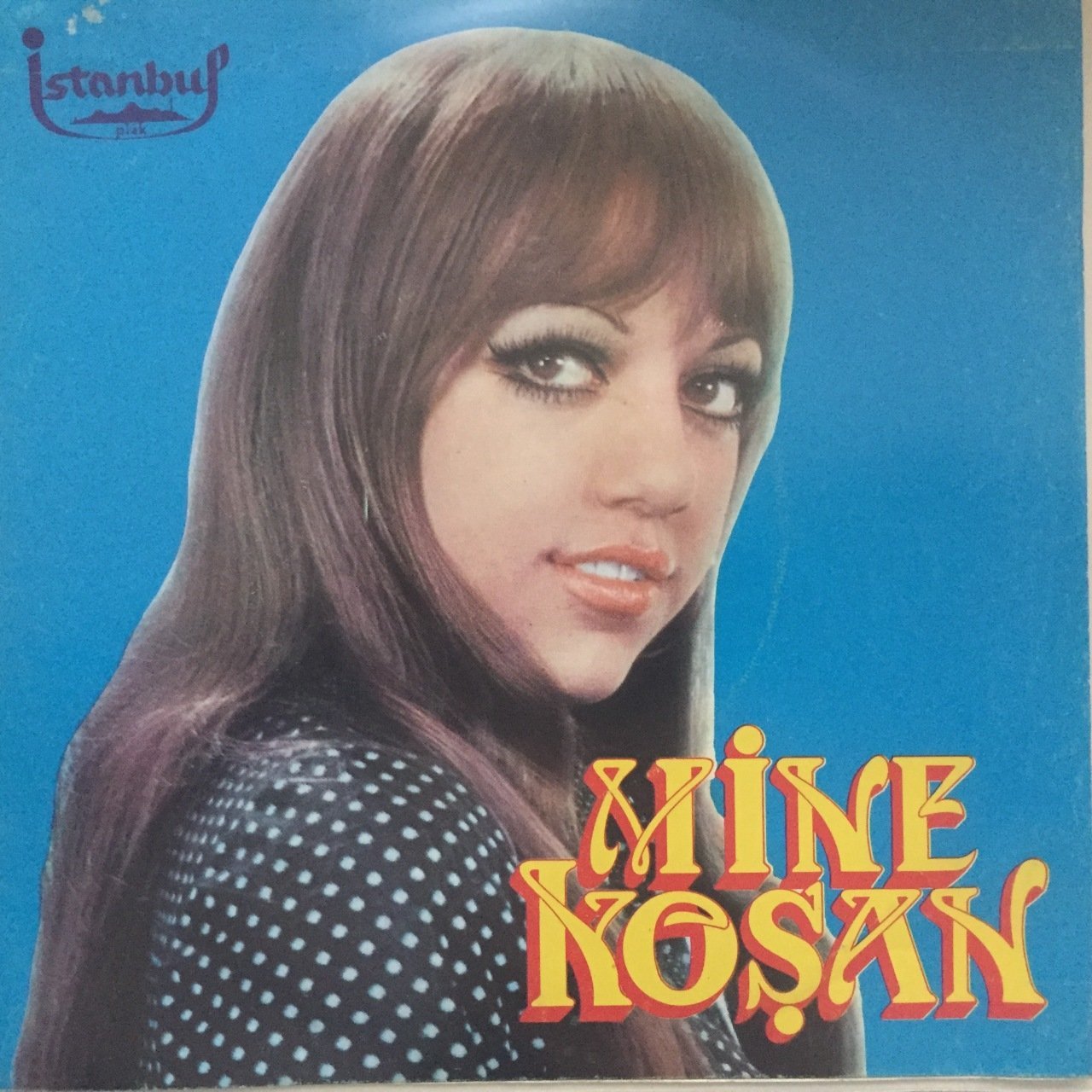 Mine Koşan Ömrüm Seninle Geçsin 45lik Plak