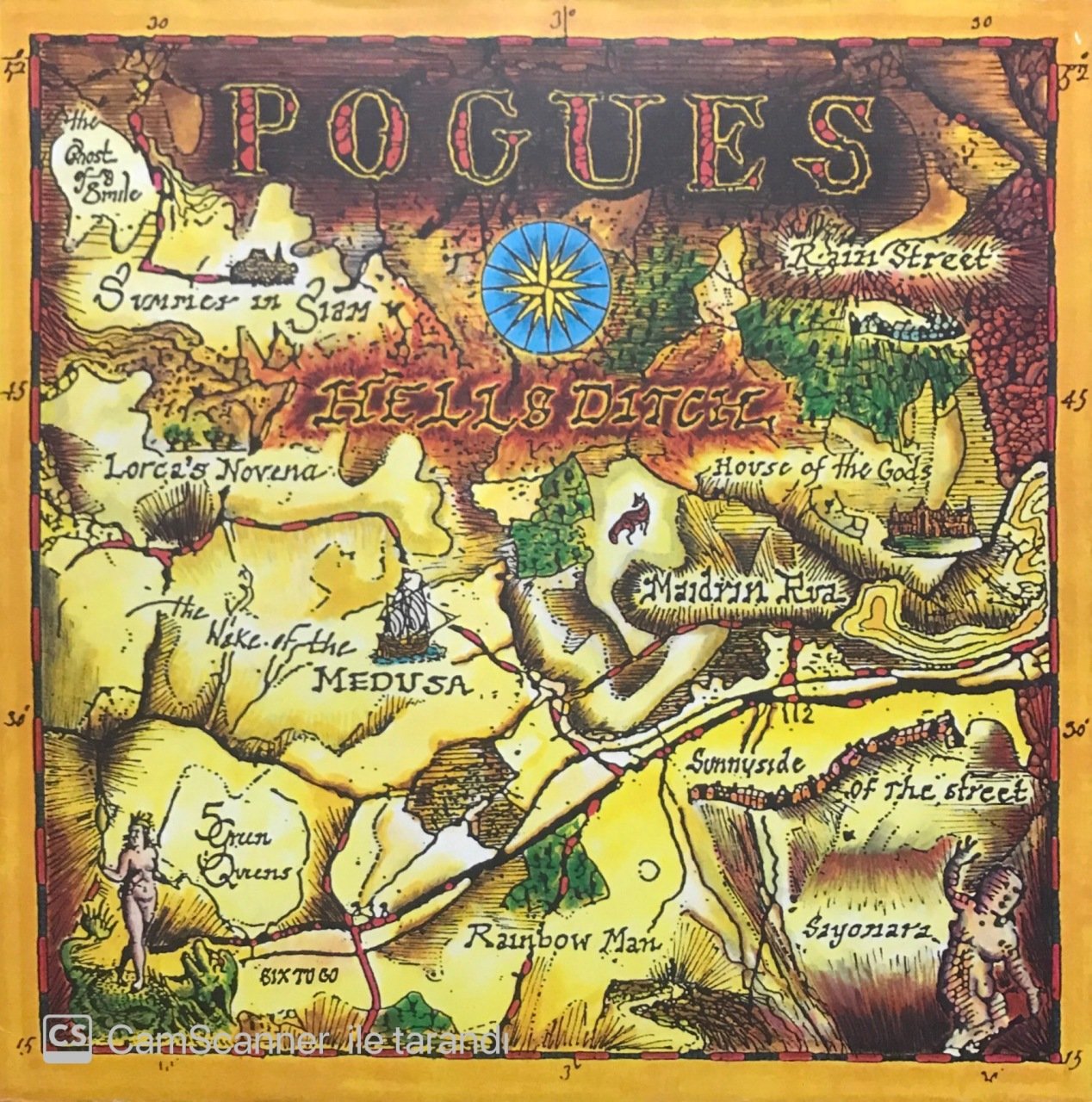 Pogues Hells Ditch LP Plak