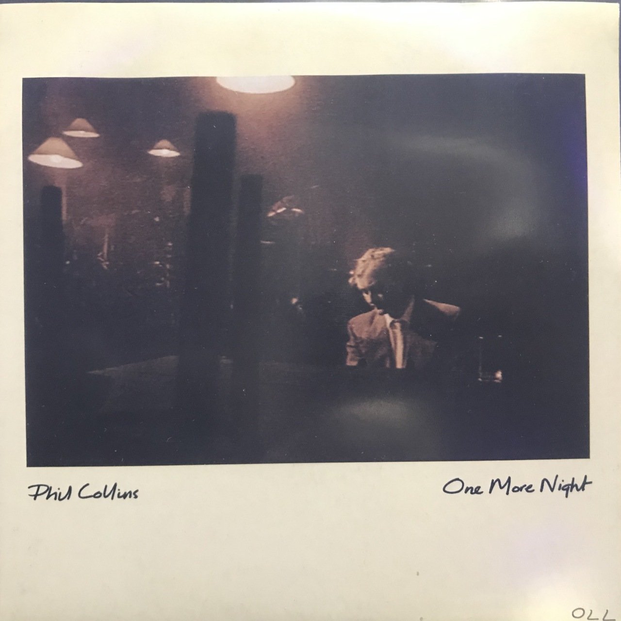 Phil Collins One More Night 45lik Plak
